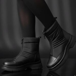 نیم بوت کاپشنی نیم زیپ