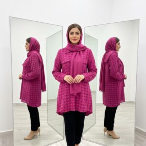 شومیز مانتویی زنانه فری سایز